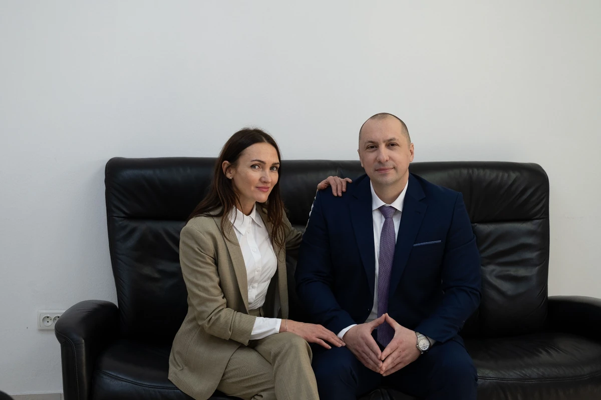 Подружжя адвокатів Галина Манорик та Петро Тесля